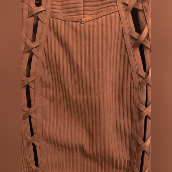 Fashion Nova Cut Out Ribbed Dress - Picture 3 of 3